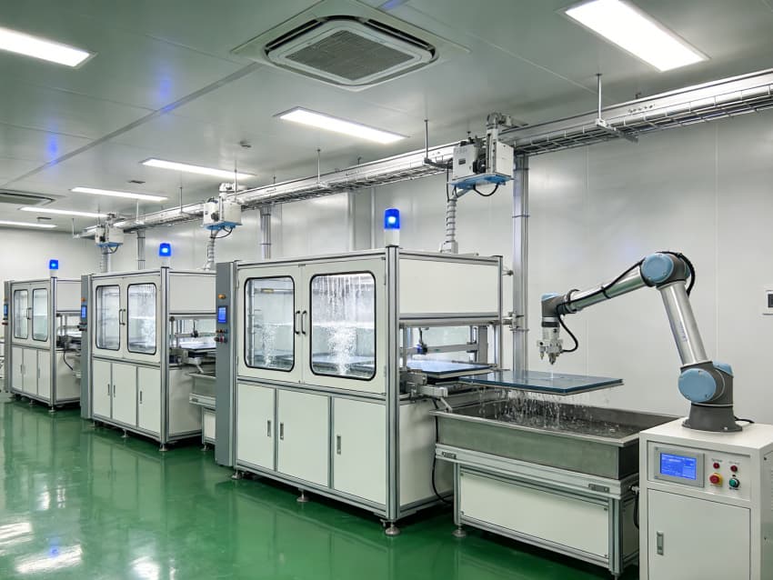 六安廠房裝修：顯示器件制造廠房?jī)艋b修工程